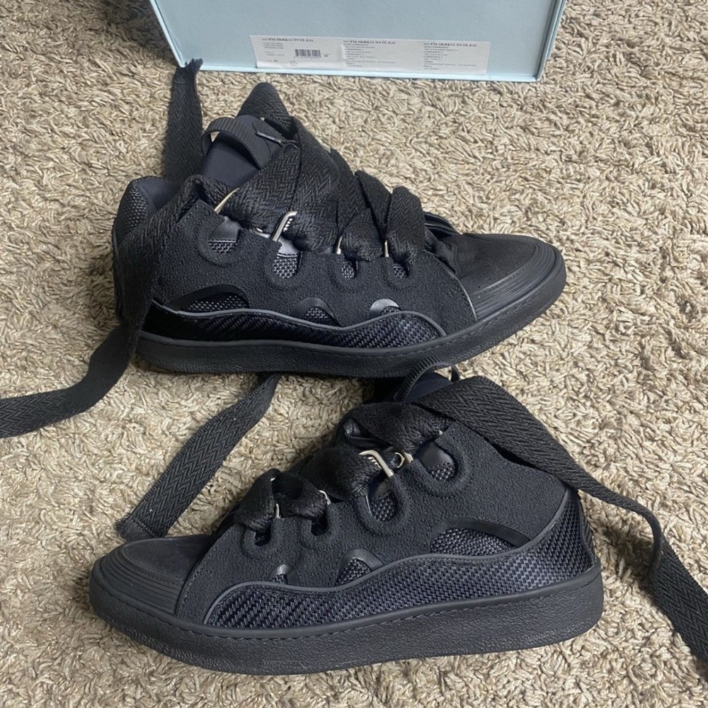 Lanvin Curb Sneakers
